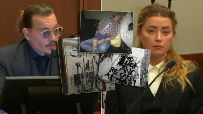 Johnny Depp: The Drawing He Made During The Trial Against Amber Heard |  Marca