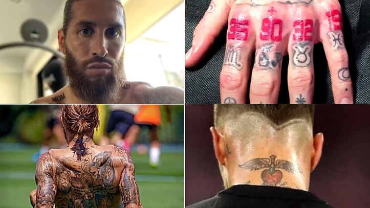 Real Madrid - La Liga: A look at Sergio Ramos' crazy tattoos | MARCA in  English