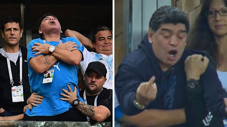 2018 Rusia: Maradona tranquiliza a sus seguidores: "Perdón por el susto, pero ¡hay Diego para rato!" | Marca.com