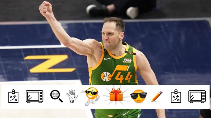 Así batió Bojan Bogdanovic su récord personal al anotar 48 puntos ante los  Nuggets