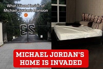 Michael Jordan s home is invaded by an explorer