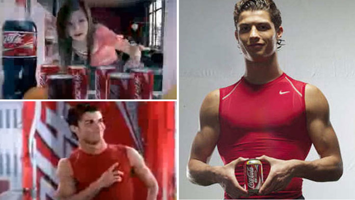 Tan rápido como un flash traición mariposa El anuncio japonés de Coca-Cola para el Mundial 2006... ¡protagonizado por Cristiano  Ronaldo! | Marca