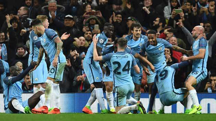 Manchester city monaco goles