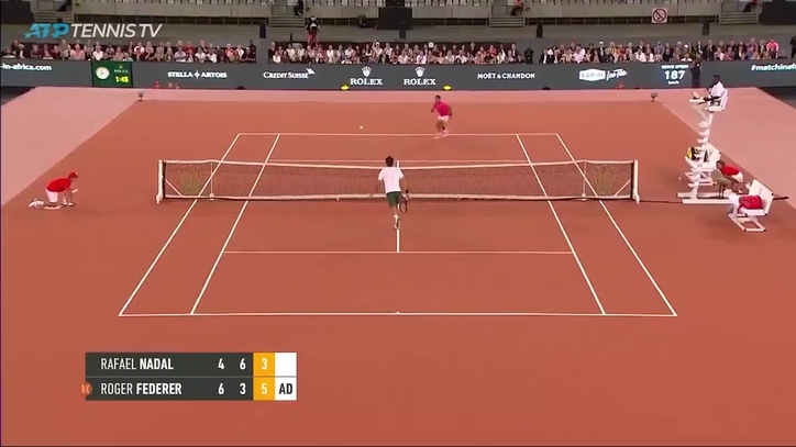 cómo va el partido de tenis de rafa nadal