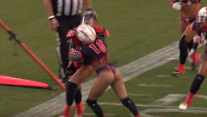 LFL: El placaje más brutal americano ha hecho en ropa | Marca.com