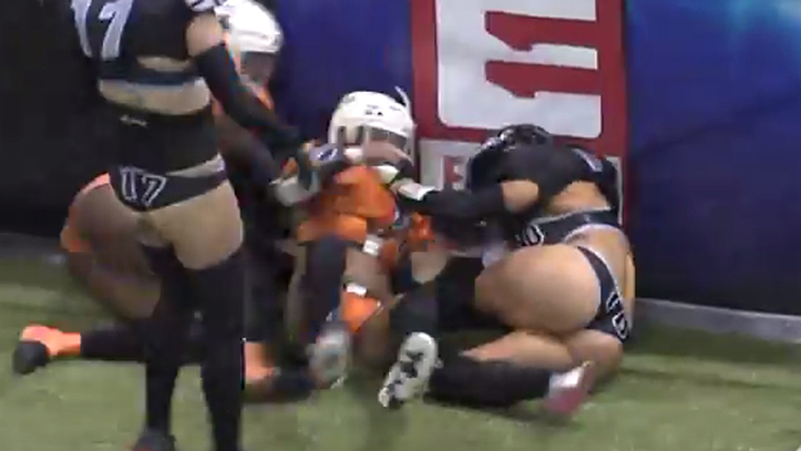 LFL: El placaje más brutal americano ha hecho en ropa | Marca.com