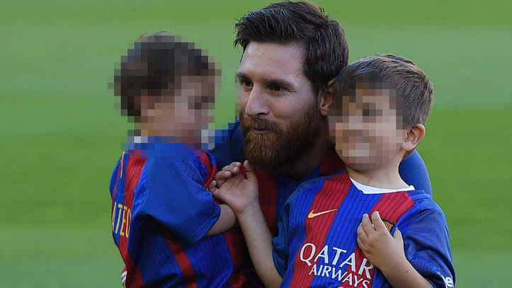 Fc Barcelona Messi Desvela El Nombre De Su Tercer Hijo Y Muestra Sus Primeras Patadas Marca Com
