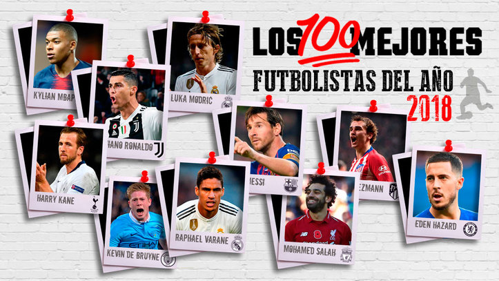 Sinfonía hacerte molestar Mal uso Fútbol - Los 100 de MARCA: Los 100 mejores jugadores de 2018: Del 20 al 11  | Marca.com