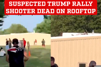 NSFW IMAGES - Suspected shooter's body displayed as trophy on ...