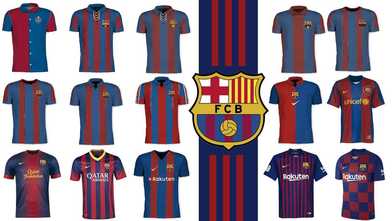 Camisetas barcelona todos los años hotsell