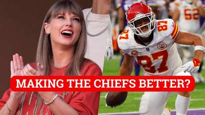 Travis Kelce has been taking his play to a new level with Taylor Swift in  the house | Marca