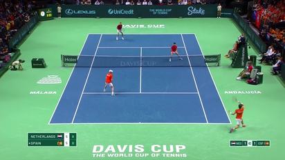 Copa Davis: Alcaraz y Granollers ceden el dobles en dos 'tie break