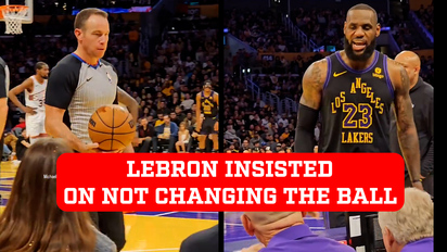 NBA zitiert Lebron James