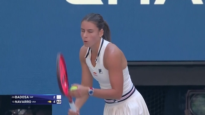 Paula Badosa se derrumba ante la local Navarro y alarga la