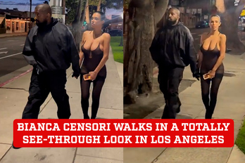 Bianca Censori wears see-through outfit for date night with Kanye