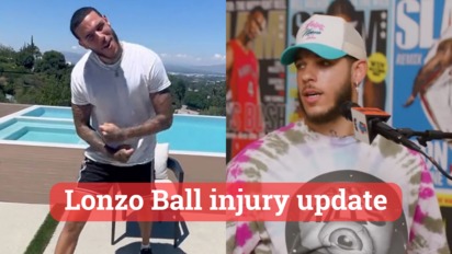 Lonzo Ball gives update on rehab process