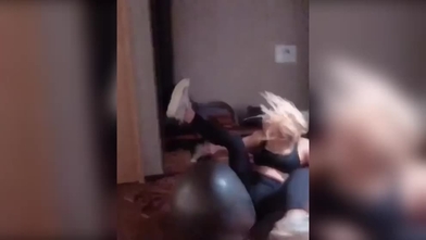 Champions League final streaker Kinsey Wolanski suffers fall ...
