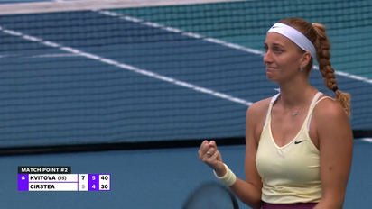 Kvitova accede a la final y buscar en Miami su t tulo n mero 30 con Rybakina como rival
