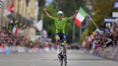 Tadej Pogacar, el monstruo verde que ya es multicolor: arcoíris