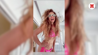Thalia en lenceria 2025