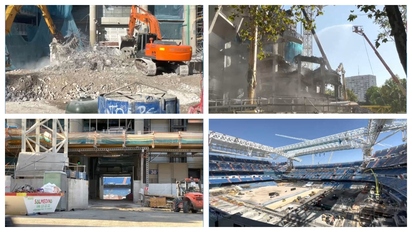 Vídeo, Así avanzan las obras del estadio Santiago Bernabéu, Vídeos