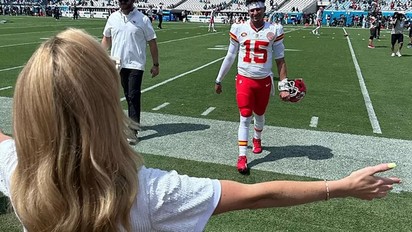 Patrick Mahomes's funny reaction to his new position: I'm waiting for the right moment! | Marca