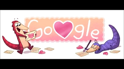 Perdiendo la paciencia con el doodle de Google de San Valentin
