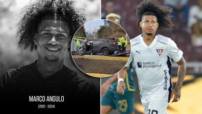 Muere con 22 años el jugador internacional Marco Angulo tras el accidente  en el que fallecieron dos futbolistas | Marca