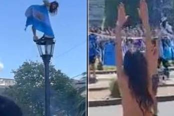 Mundial 2022 Qatar: Desnudos en los festejos en Argentina sobre un ...