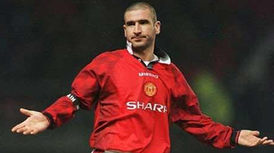 Cantona footballer shop