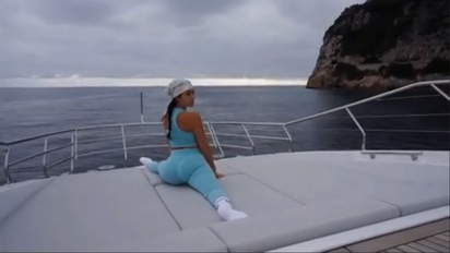 Georgina Rodríguez deslumbra con una exhibición de flexibilidad en