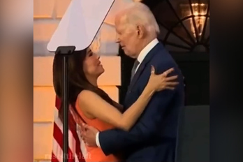 Joe Biden's awkward handshake in 'thin air' goes viral; Twitter
