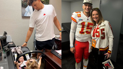Randi Mahomes thanks her grandchildren and son Patrick for bringing her happiness