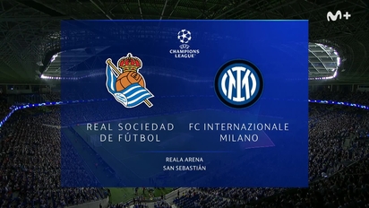 Cronología de inter de milán contra real sociedad