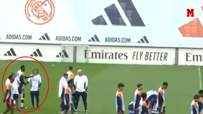 Rüdiger también tiene para el 'staff' del Madrid: su 'bofetón' en