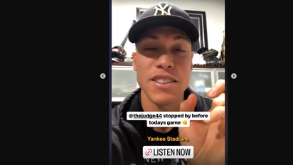 Giants use celebrity Red Sox fan to recruit Yankees' Aaron Judge