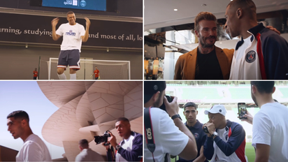 Mbappe s trip to Qatar More casual than ever Beckham s words. Marca