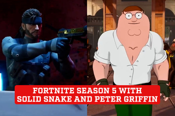 Fortnite: Capítulo 5 traz Peter Griffin e Solid Snake