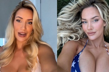 Paige Spiranac comes clean and explains why her breasts have ...
