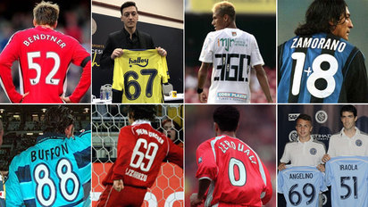 The greatest players to wear each shirt number in football