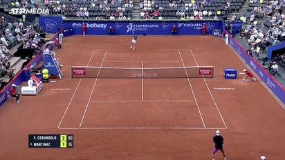 Pedro Martínez se crece ante Cerúndolo y se mete en las