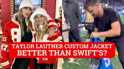 Kristin Juszczyk fashion: Taylor Swift wears custom jacket made by