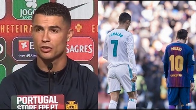 La última imagen viral de la rivalidad Cristiano Ronaldo vs Messi