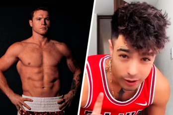 Naim Darrechi, ex novio de Yeri Mua, reta a Canelo Álvarez a una ...