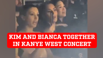 Kim Kardashian and Bianca Censori spotted together at Kanye's 'VULTURES'  party | Marca