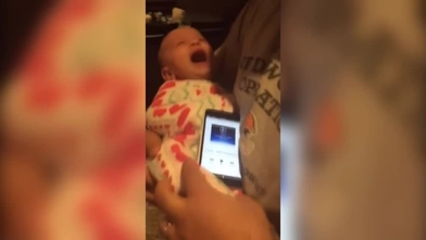 The baby who stops crying when the Champions League anthem plays ...