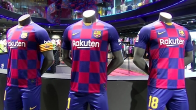 The new Barcelona shirt
