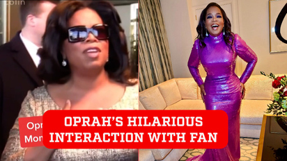 This was Oprah's reaction when a fan said he wouldn't spent $100 on his  mother for Christmas