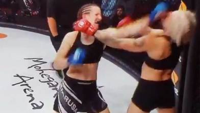 Bellator 231 MMA: KO X: Le parten la cara a una actriz porno en su ...