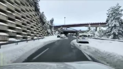 Temporal de frío polar y nieve en España: última hora de la borrasca,  carreteras cortadas e incidencias, en directo